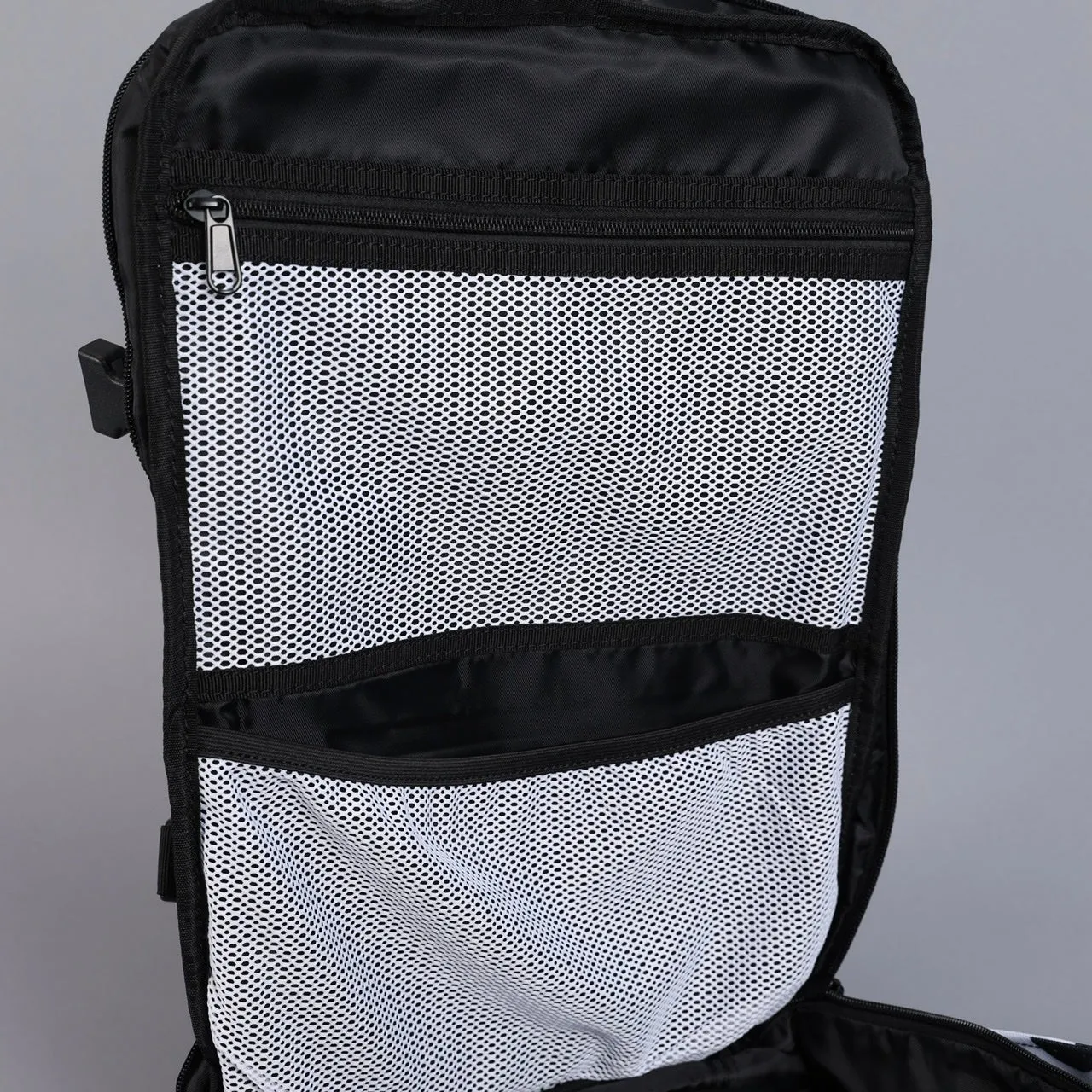 35L Backpack Black White Cow