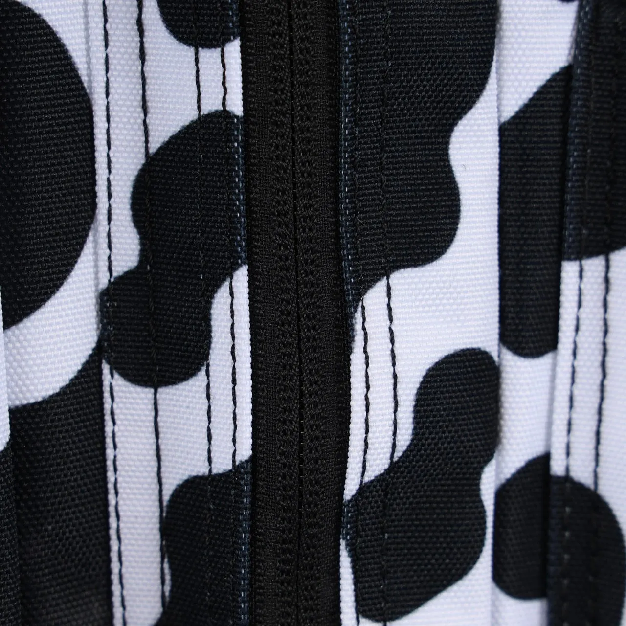 35L Backpack Black White Cow