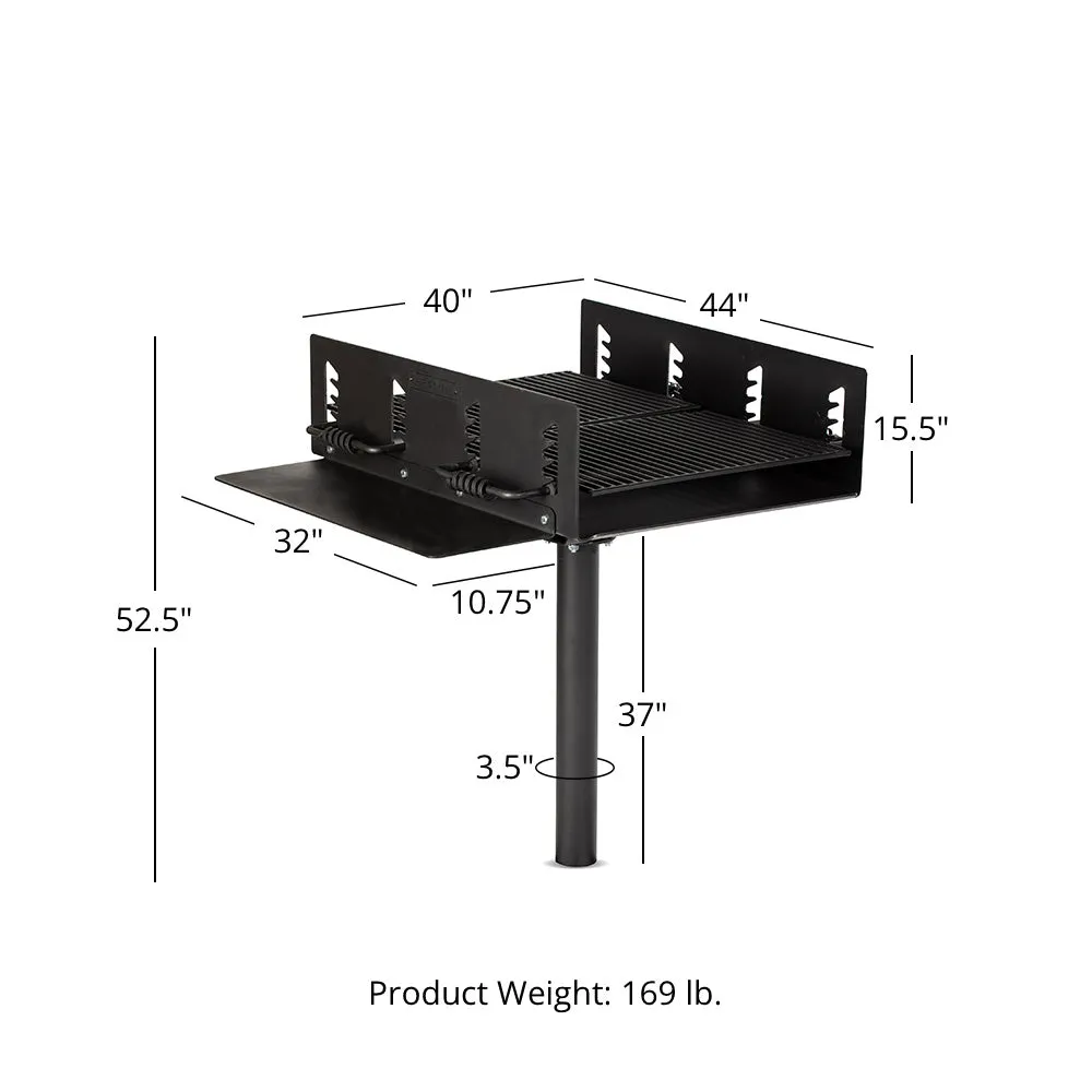 942 Sq. In. Park Style Charcoal Grill