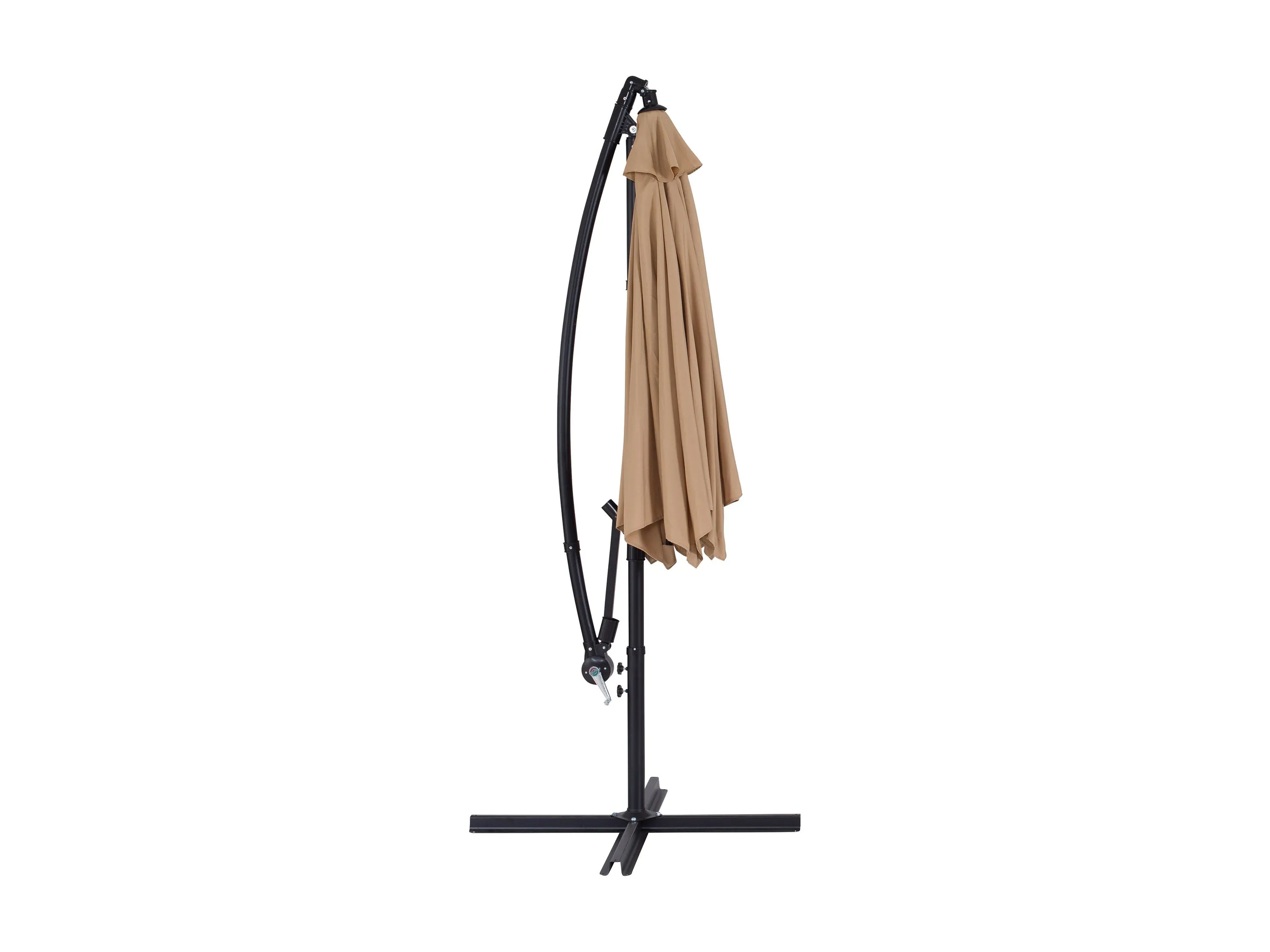 9ft Taupe Cantilever Umbrella