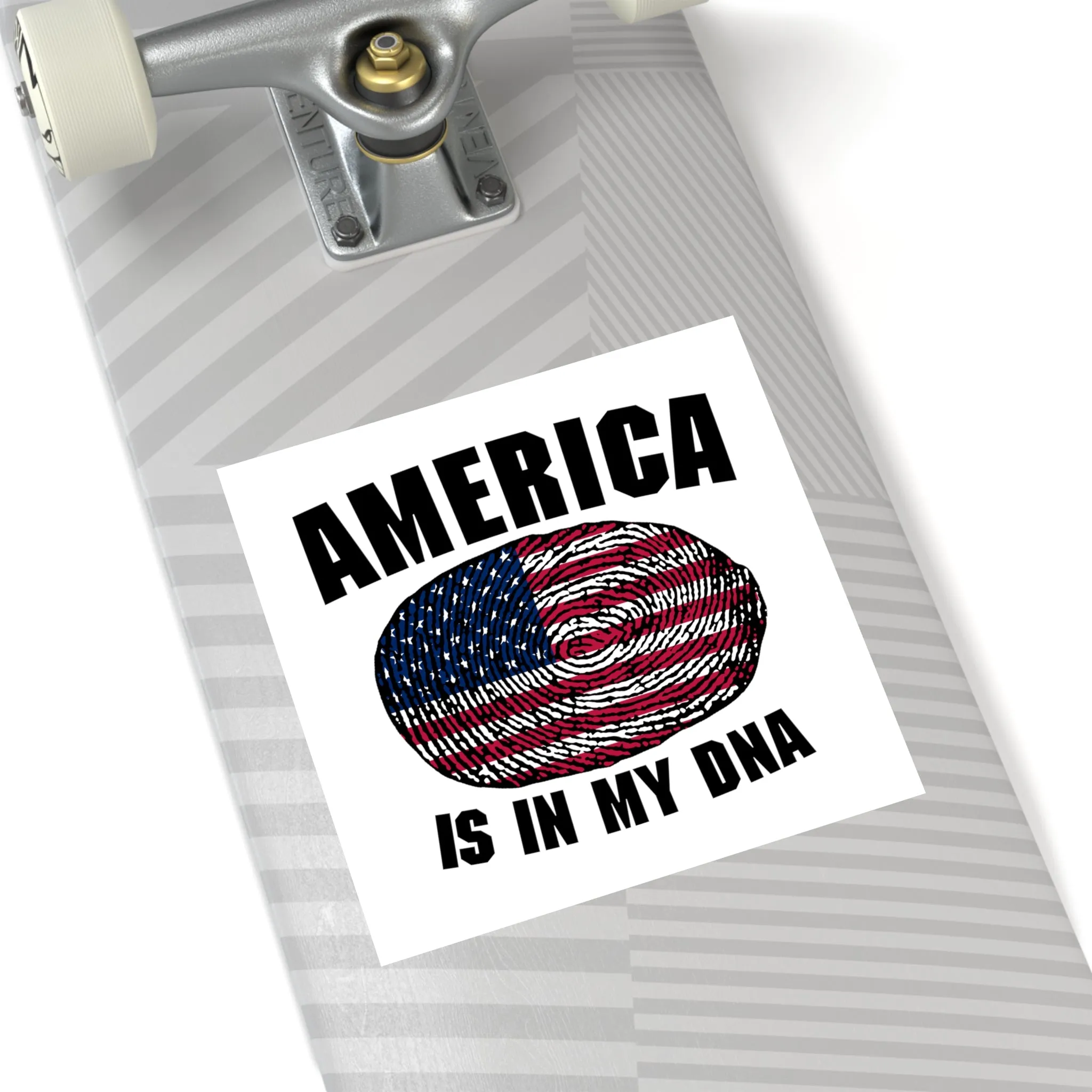 America Is In My DNA Sticker (Indoor\Outdoor)