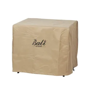 Bali Outdoors Square Durable Brown Gas Fire Pit Cover, 30.7 Inch Wide 17.3 Inch High