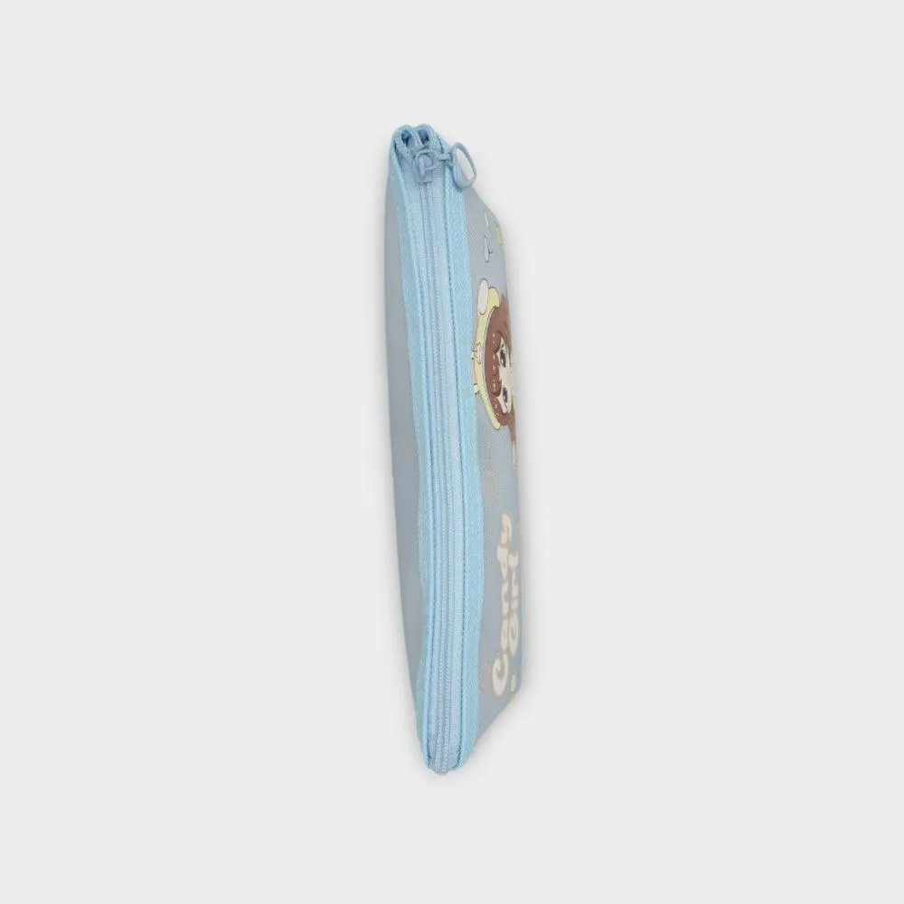 Candy Girl Baby Blue Pencil Case