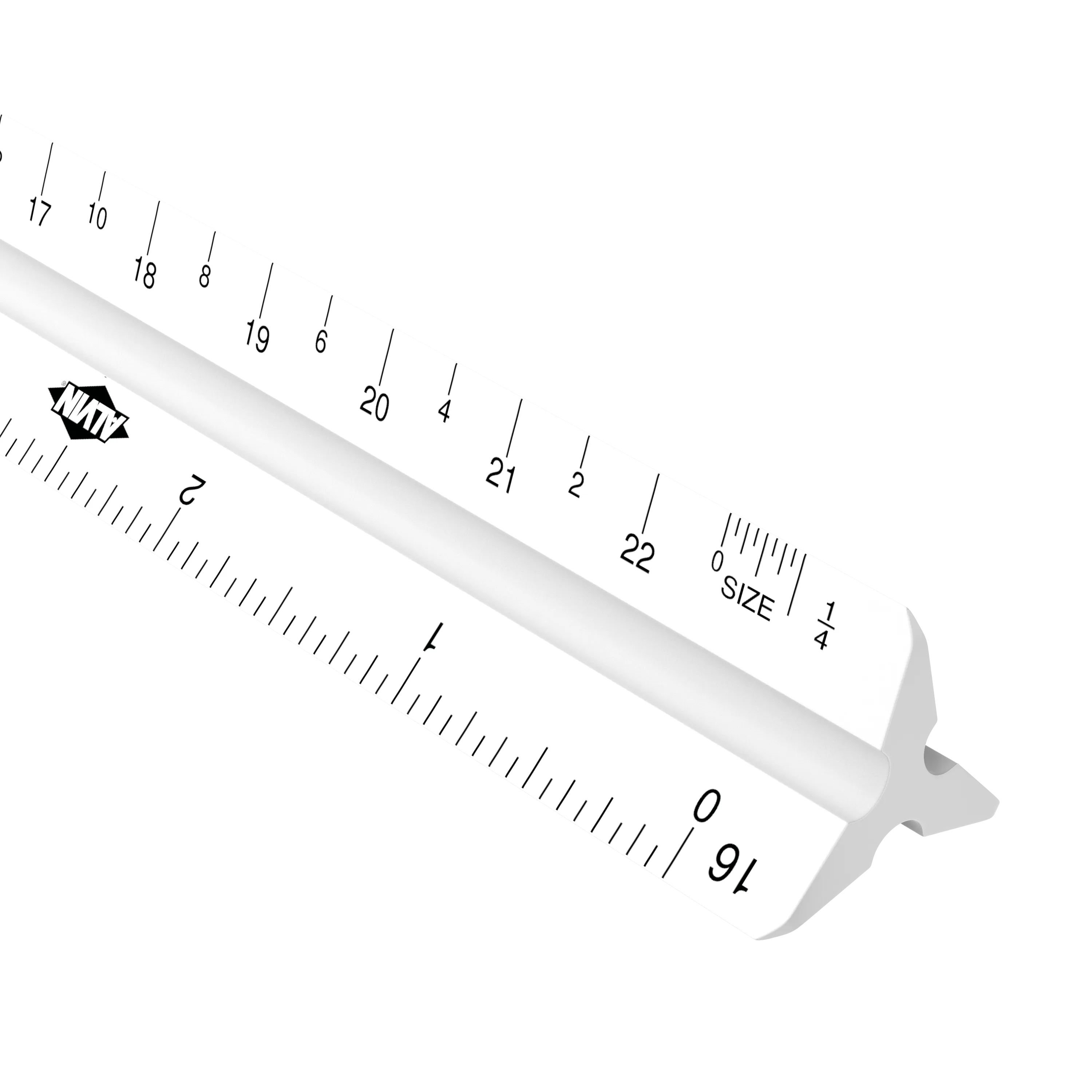 Combo English / Metric Triangular Scale