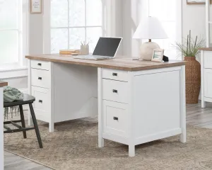 Cottage Road Executive Desk Wh A2