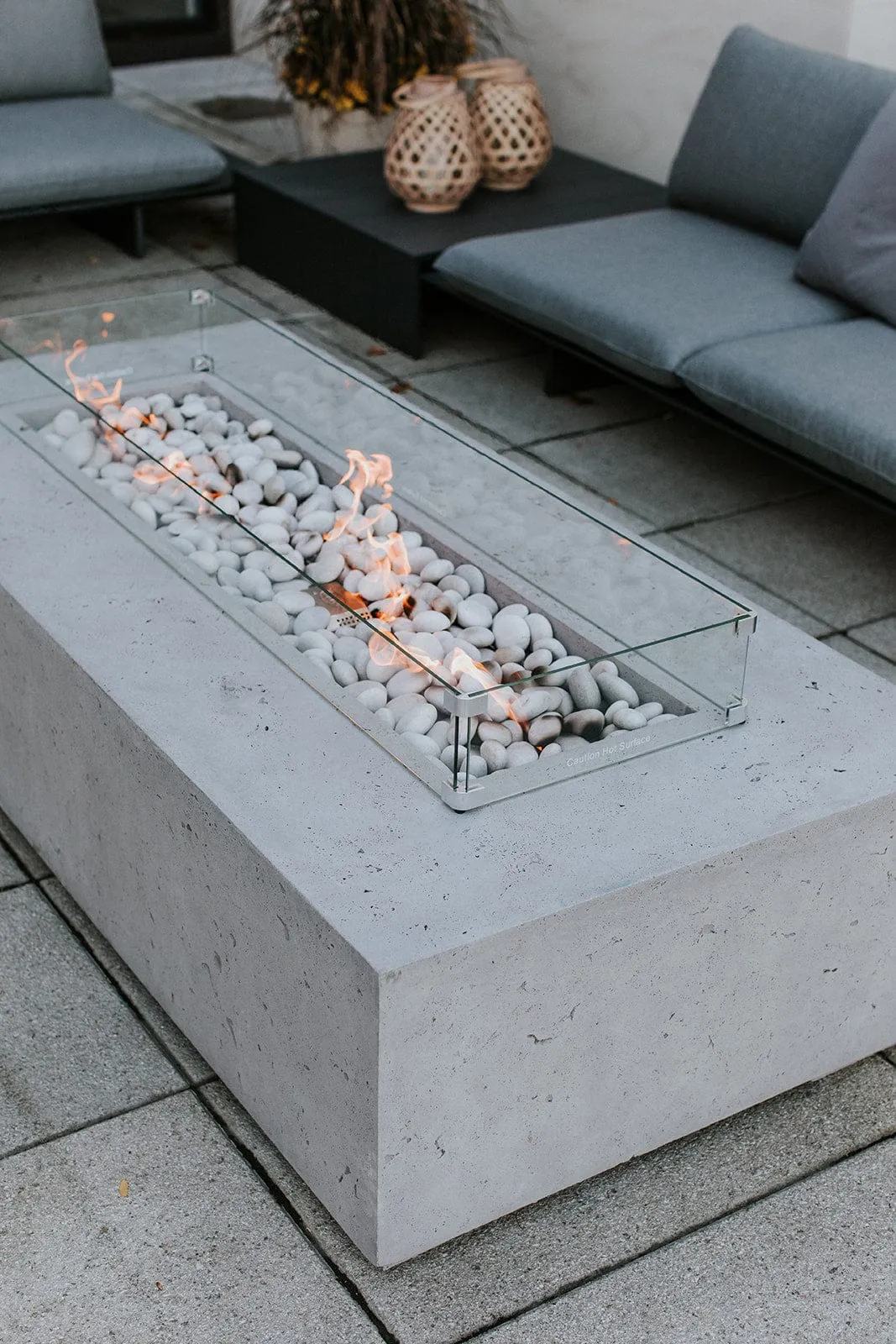 Dekko Sonoma Concrete Fire Pit SONOMA72