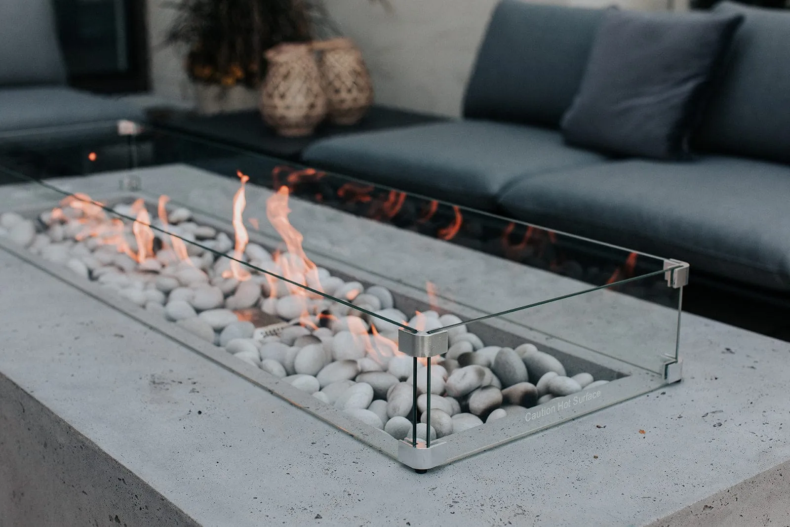 Dekko Sonoma Concrete Fire Pit SONOMA72