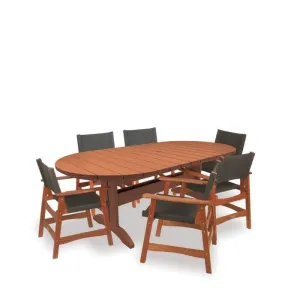 Eden Outdoor Dining Suite 2200w (7 Pce)