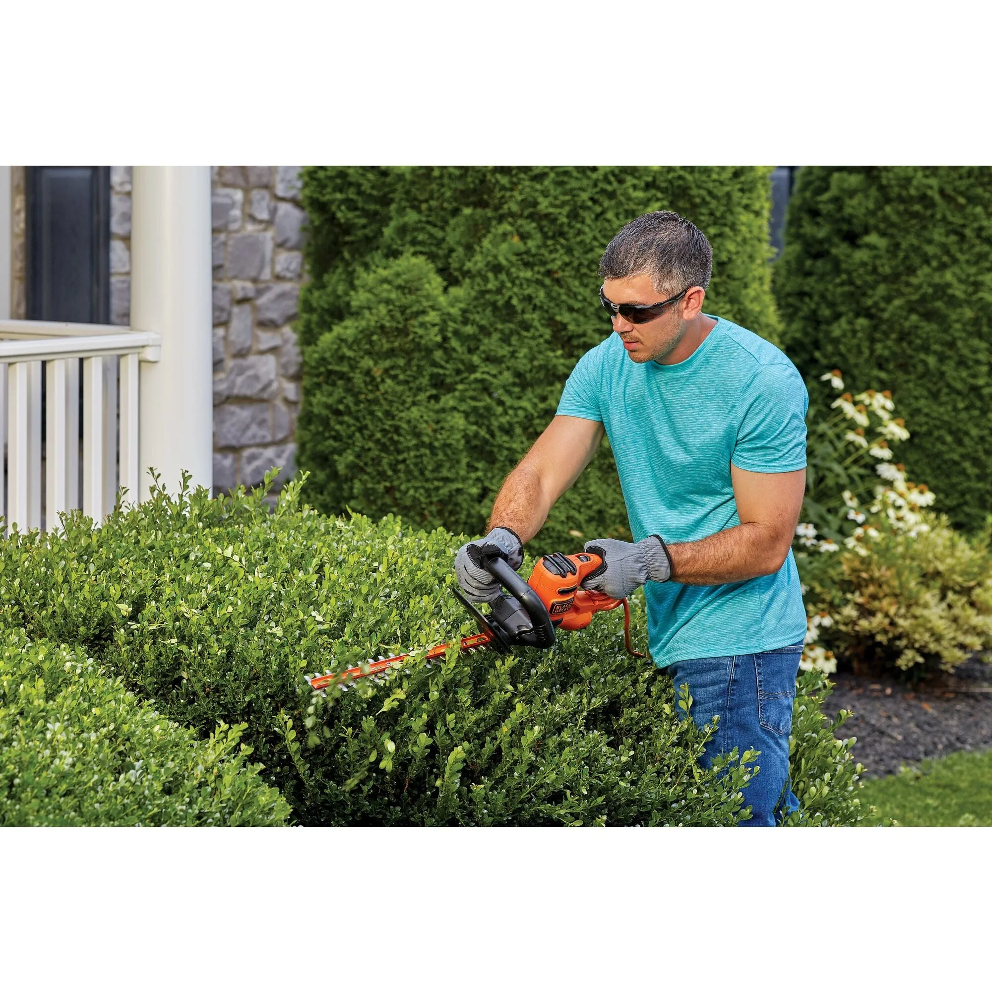 Electric Hedge Trimmer, 16-Inch