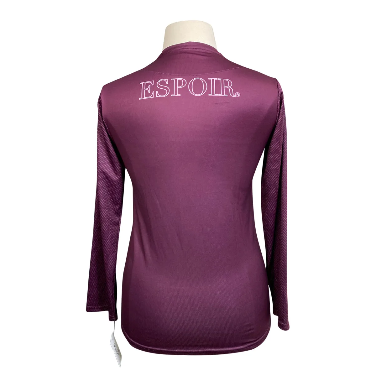 Espoir 'Lumiere' Shirt in Plum - Women's Large