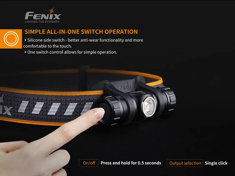 Fenix HM23 Compact Hiking and Running Headlamp