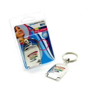 Gaysentials Mirror Key Chain Squiggle