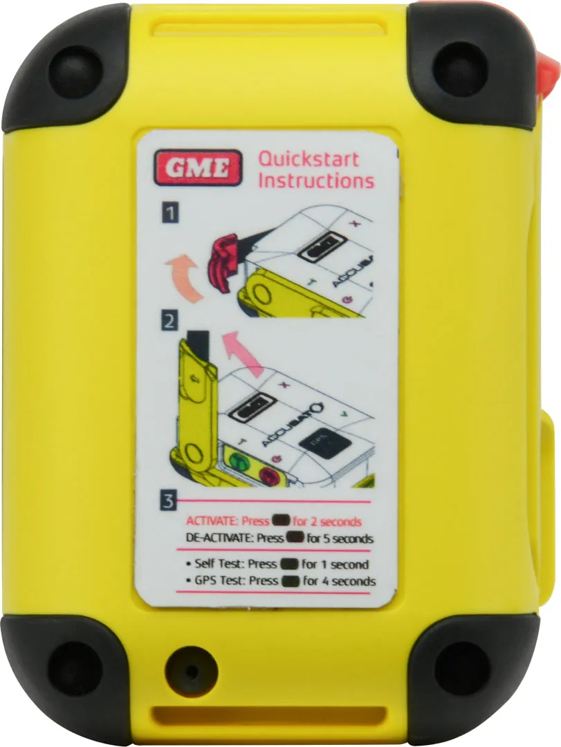 GME 406MHz Emergency Distress GPS Locator Beacon - MT610G