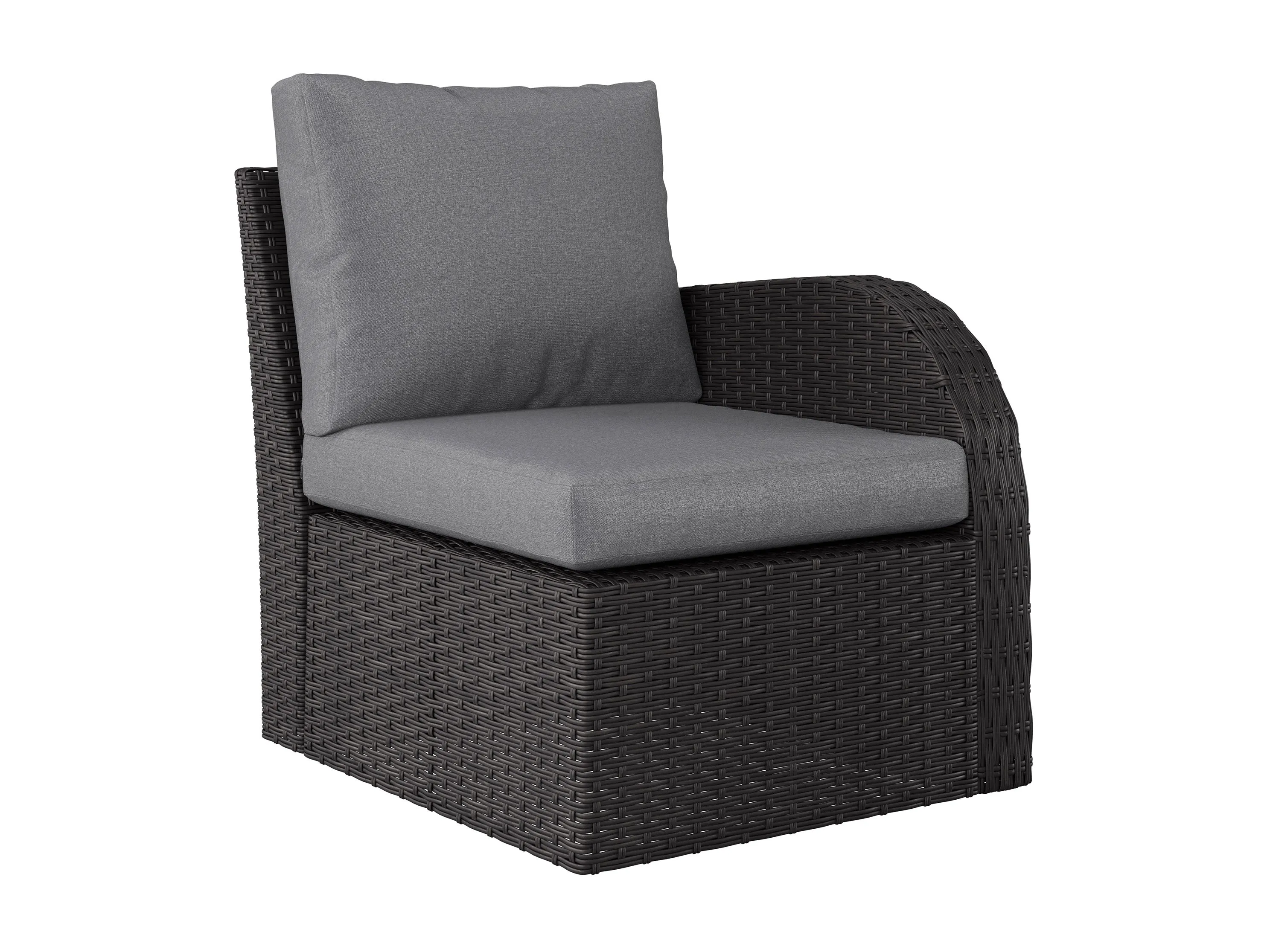 Grey Outdoor Loveseat 5pc Set