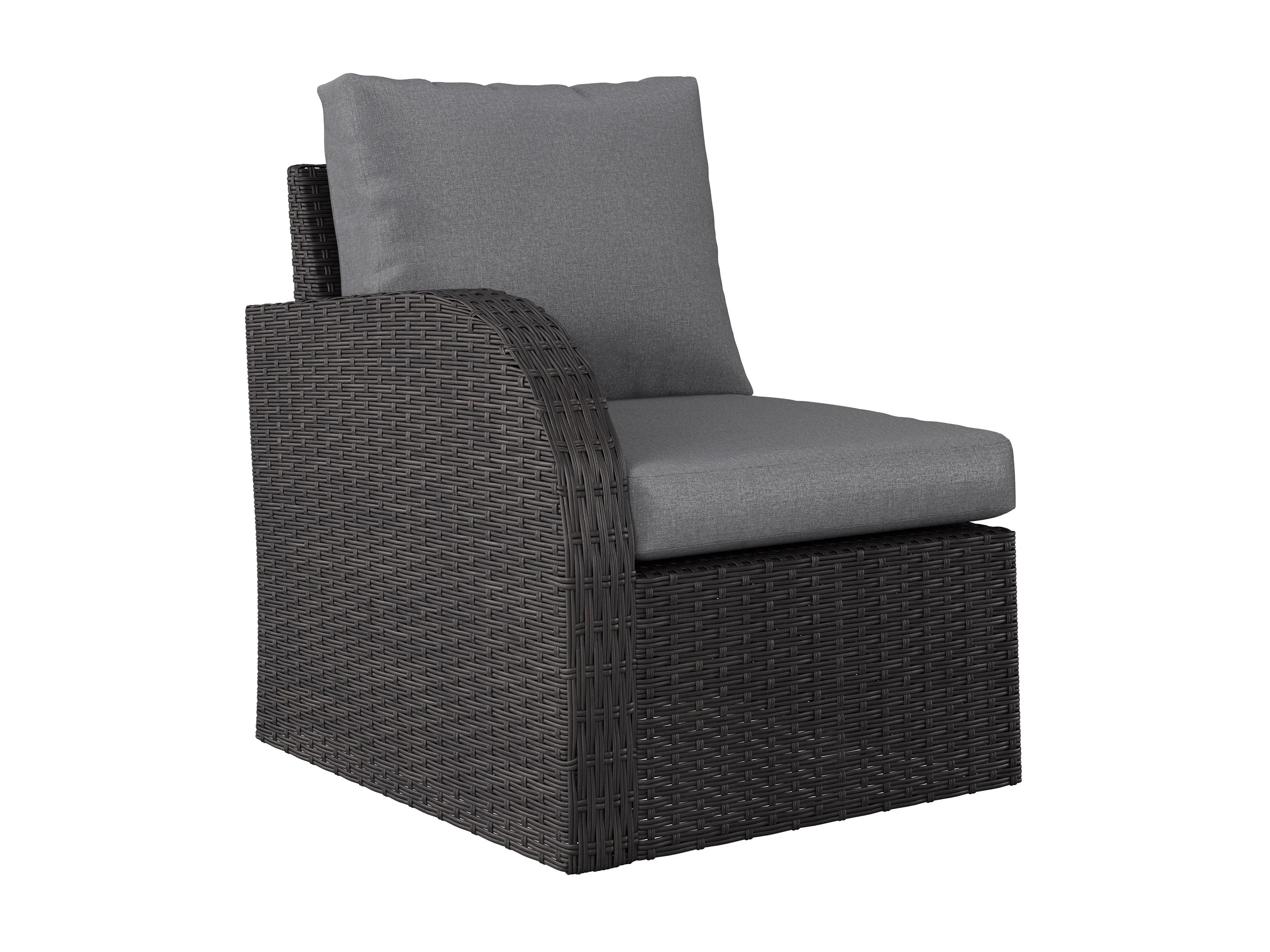 Grey Outdoor Loveseat 5pc Set