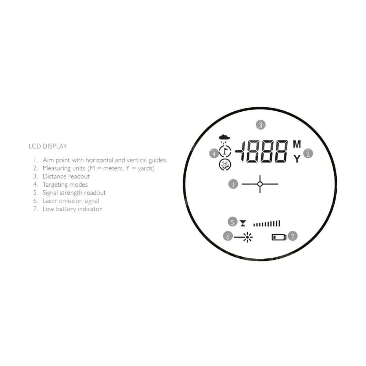 Hawke LRF 800 Laser Rangefinder