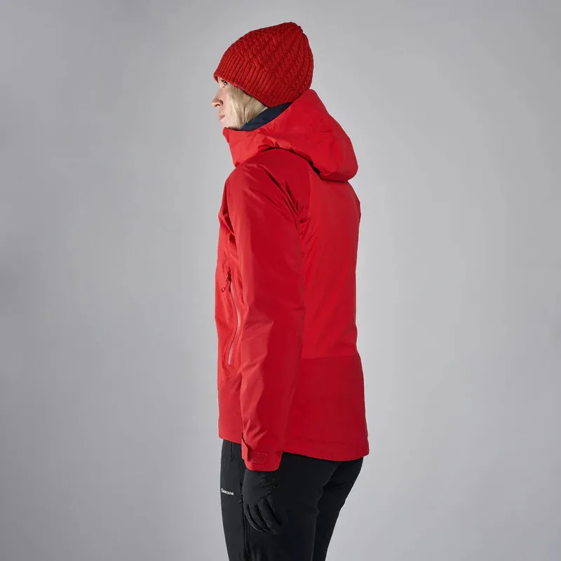 Montane Women's Phase XPD GTX Pro Waterproof Jacket - Adrenaline Red