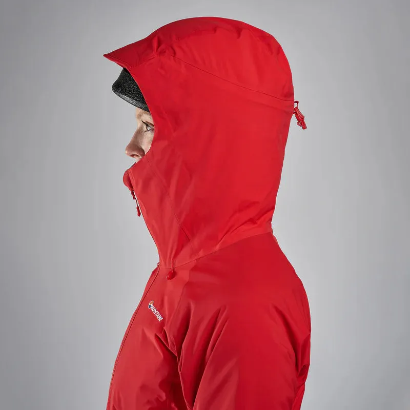 Montane Women's Phase XPD GTX Pro Waterproof Jacket - Adrenaline Red