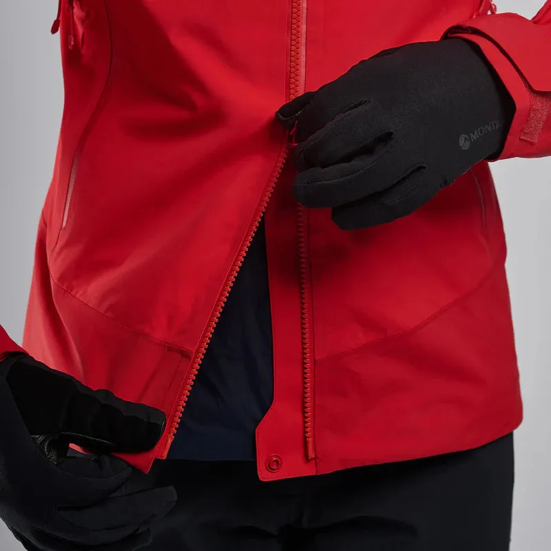 Montane Women's Phase XPD GTX Pro Waterproof Jacket - Adrenaline Red