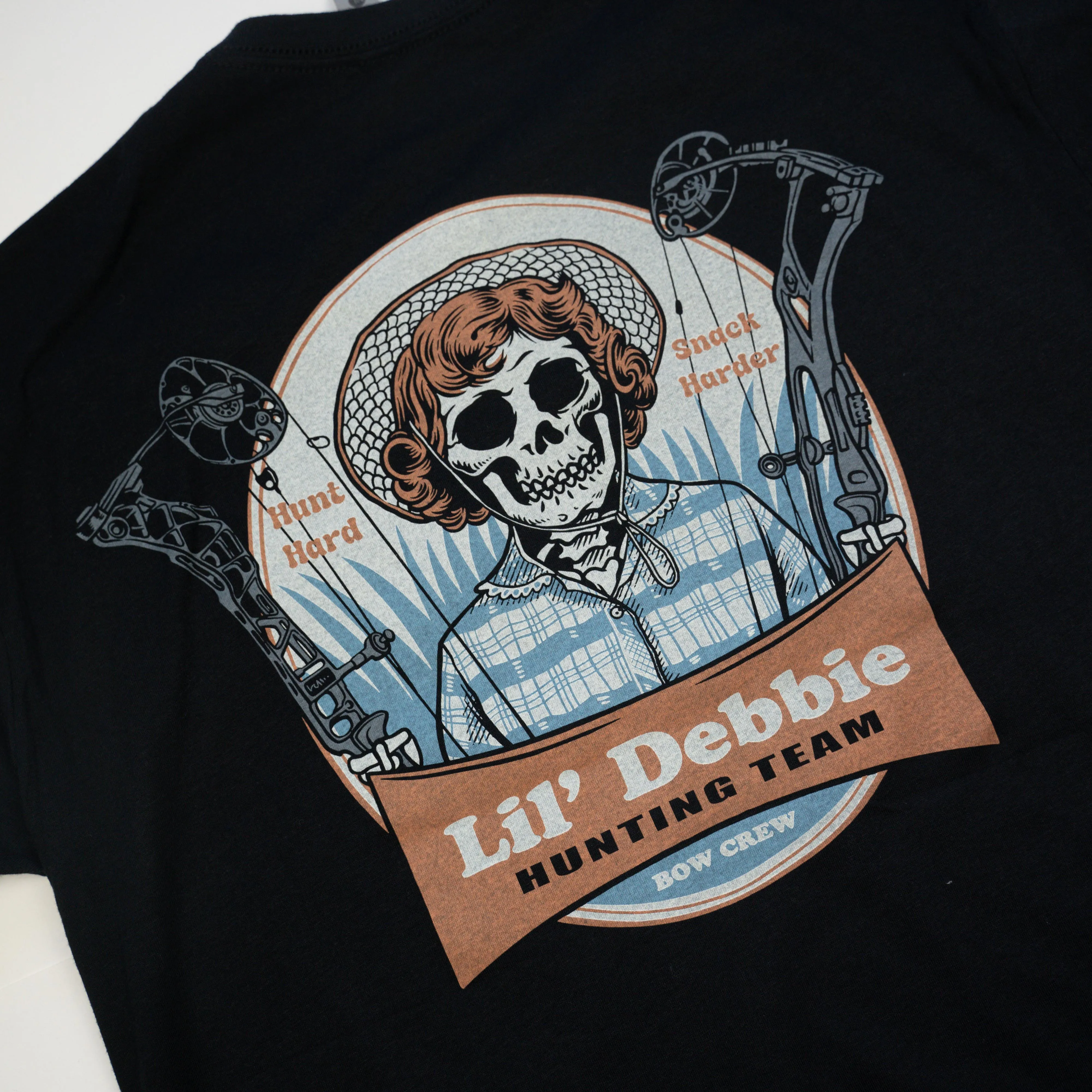 "Lil Debbie Hunting Team" Tee - Black