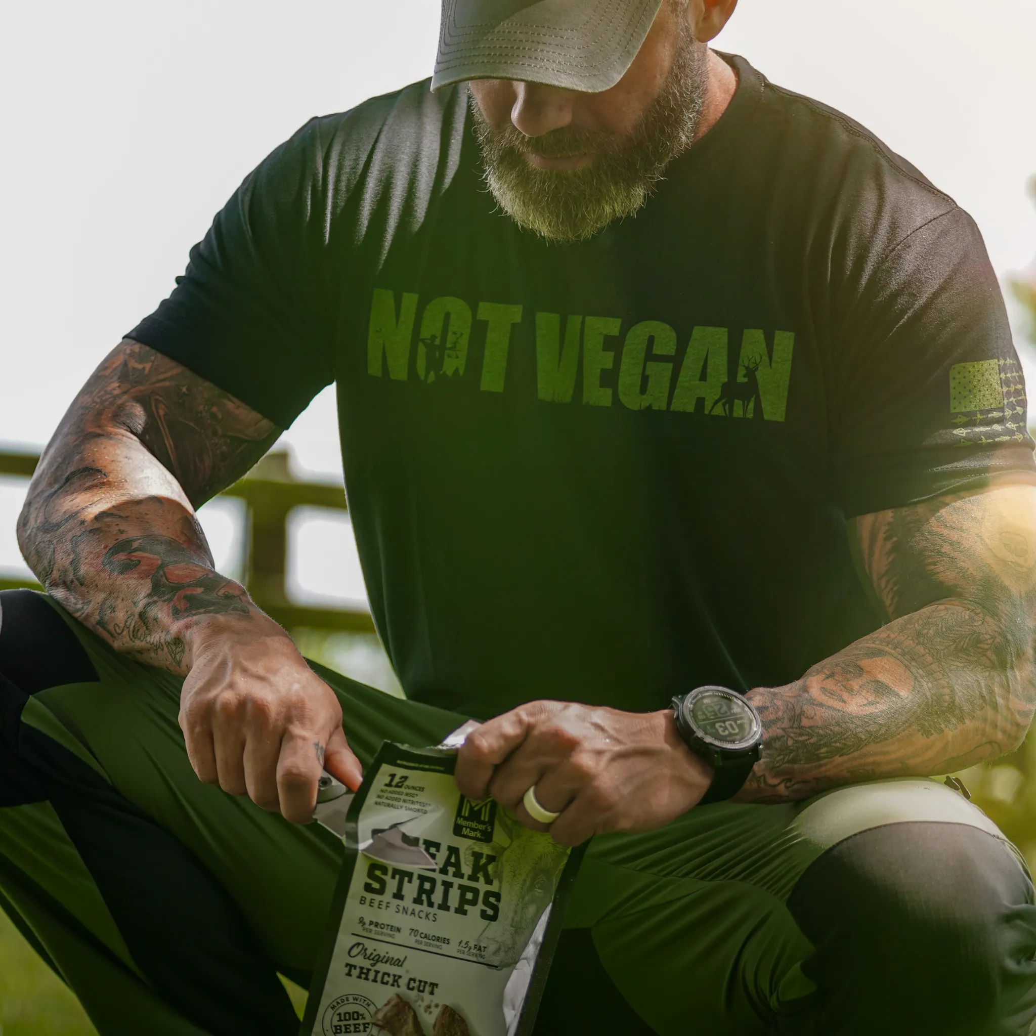 "Not Vegan" Tee