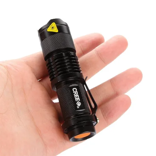 Stealth Angel TACT-350 Tactical XML Q5 LED Flashlight - Ultra-Bright, Durable, and Compact for Outdoor Adventures