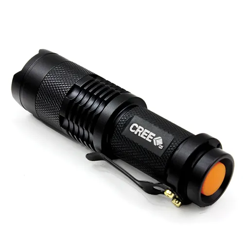 Stealth Angel TACT-350 Tactical XML Q5 LED Flashlight - Ultra-Bright, Durable, and Compact for Outdoor Adventures