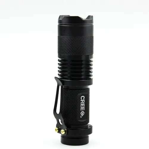 Stealth Angel TACT-350 Tactical XML Q5 LED Flashlight - Ultra-Bright, Durable, and Compact for Outdoor Adventures