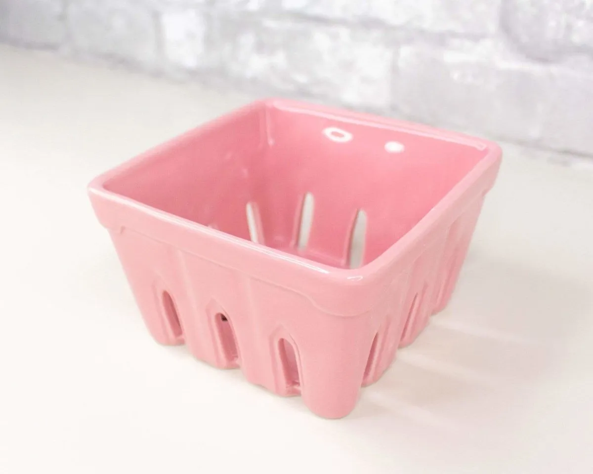 Strawberry Carton Container - Pink