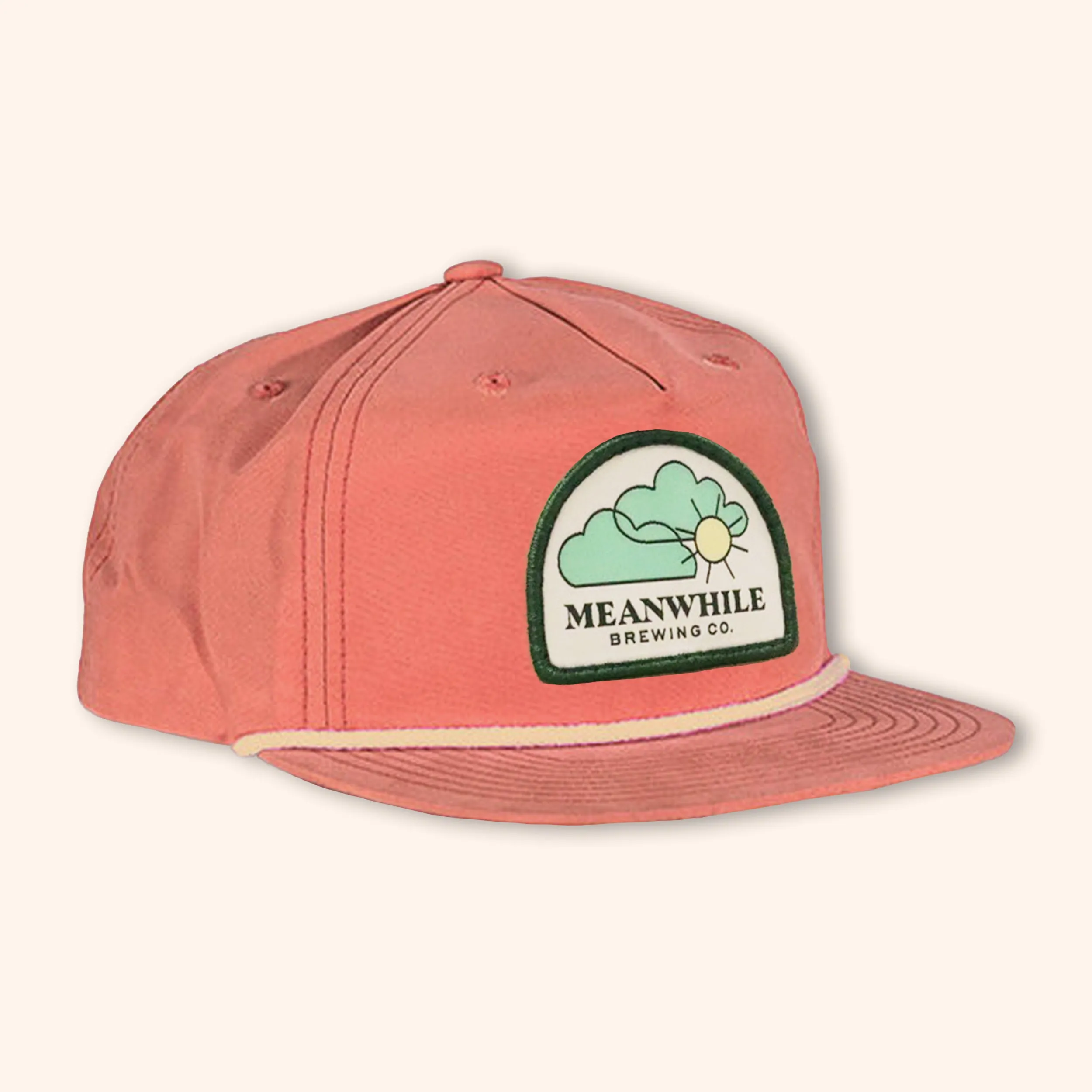 Sun & Clouds Hat - Pink