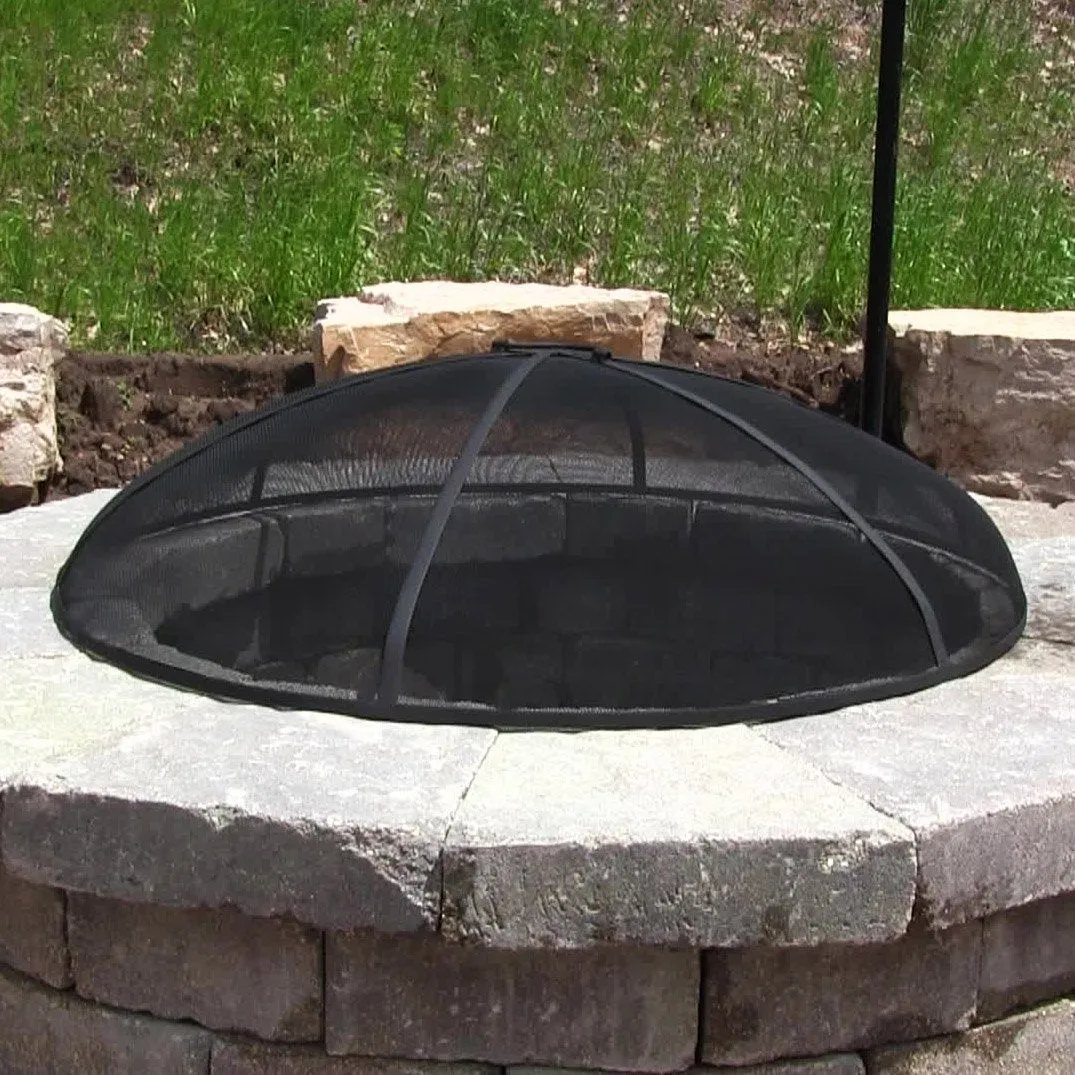 Sunnydaze 21-Inch Diameter Heavy Duty Fire Pit Spark Screen