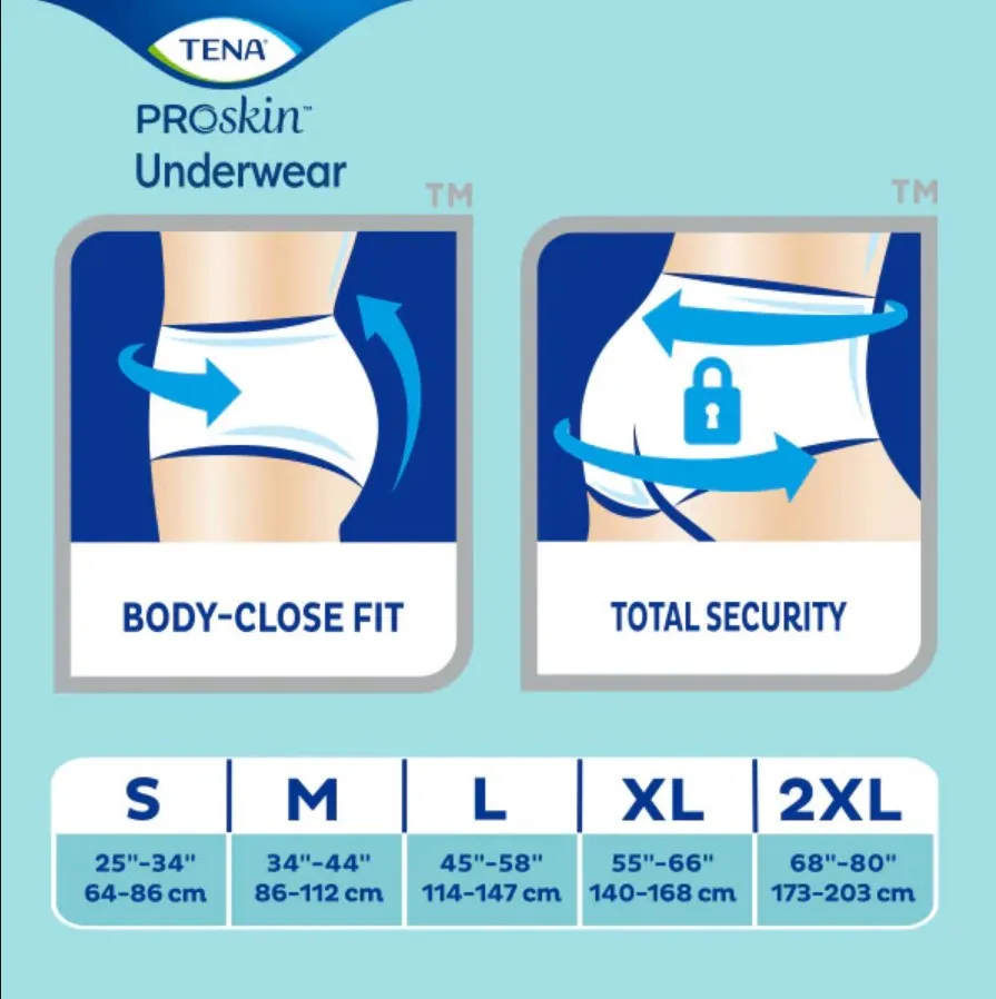 Underwear Protective Plus Absorbency Tena