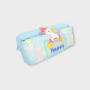 Unicorn Baby Blue Pencil Case