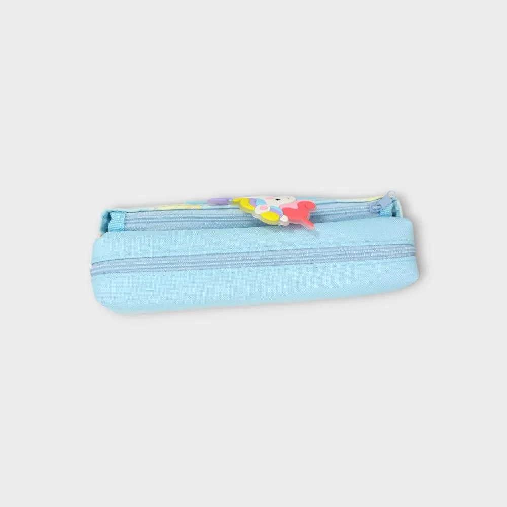 Unicorn Baby Blue Pencil Case