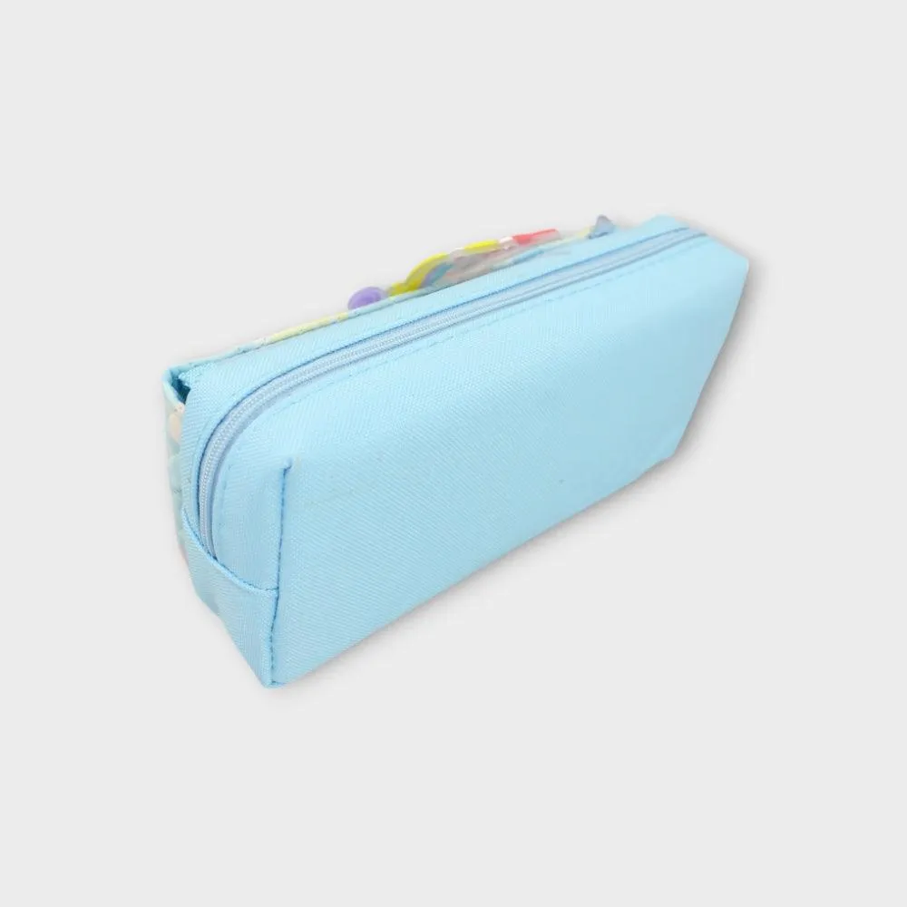 Unicorn Baby Blue Pencil Case