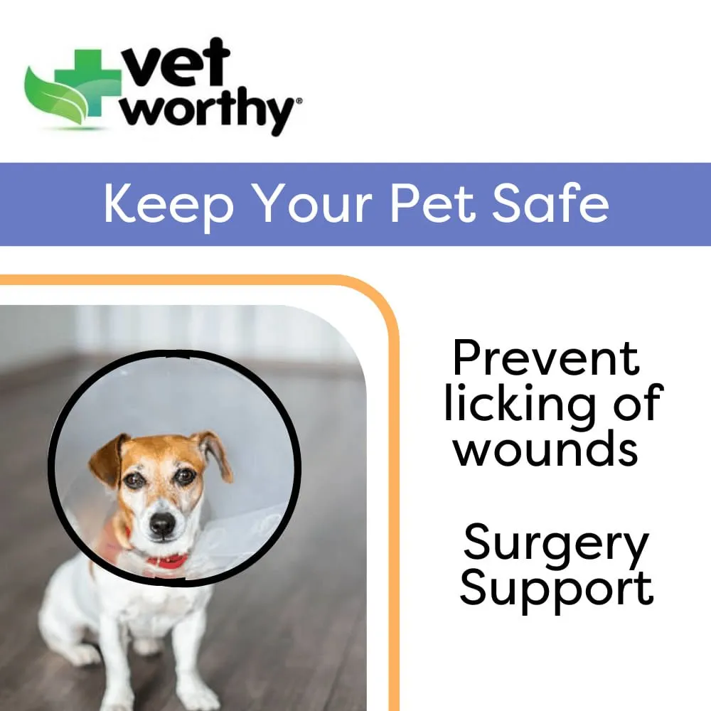 Vet Worthy Protective Cone Collar